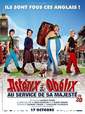 Poster for Asterix and Obelix: God Save Britannia