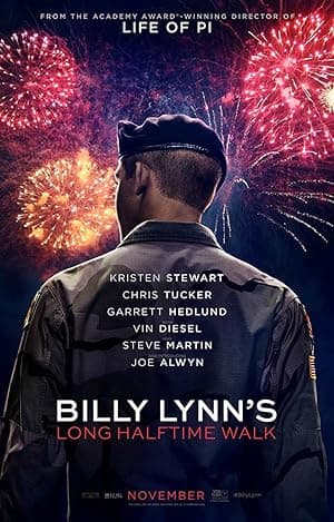 Poster for Billy Lynn's Long Halftime Walk