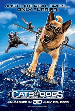 Poster for Cats & Dogs: The Revenge of Kitty Galore