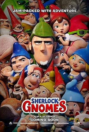 Poster for Gnomeo and Juliet 2: Sherlock Gnomes