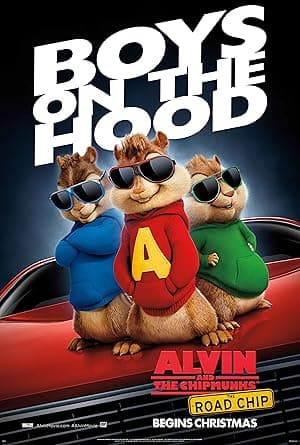 Poster for Alvin and the Chipmunks: The Road Chip