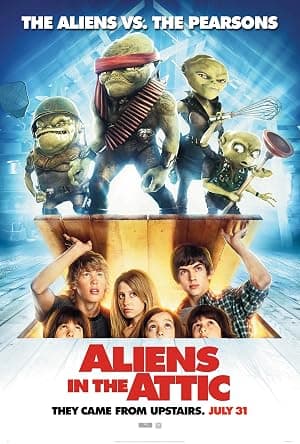 Poster for Aliens in the Attic