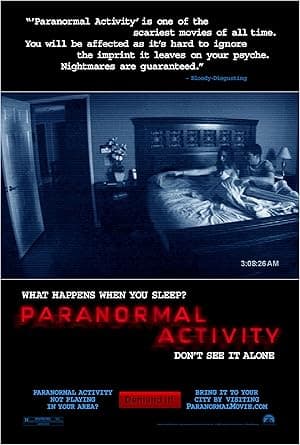 Poster for Paranormal Activity