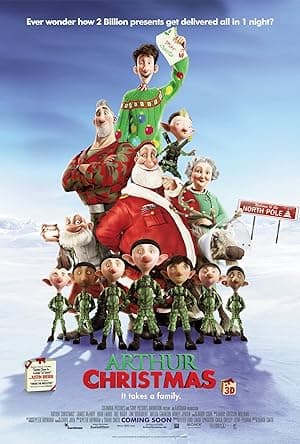 Poster for Arthur Christmas