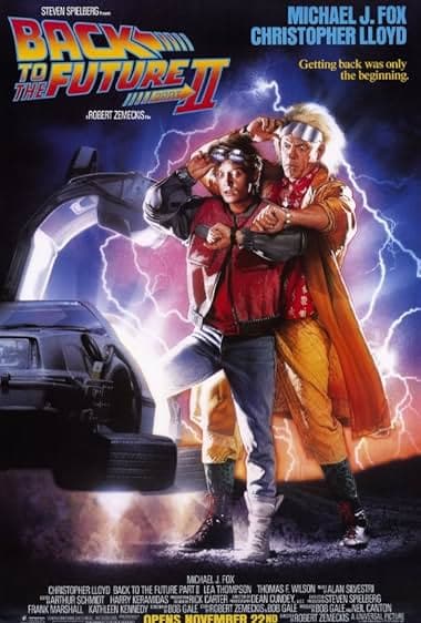 Poster for Back to the Future Part II