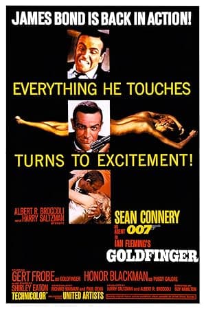 Poster for Goldfinger