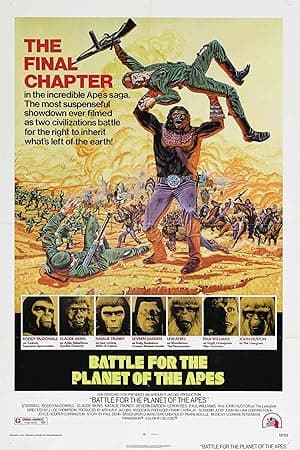 Poster for Battle for the Planet of the Apes
