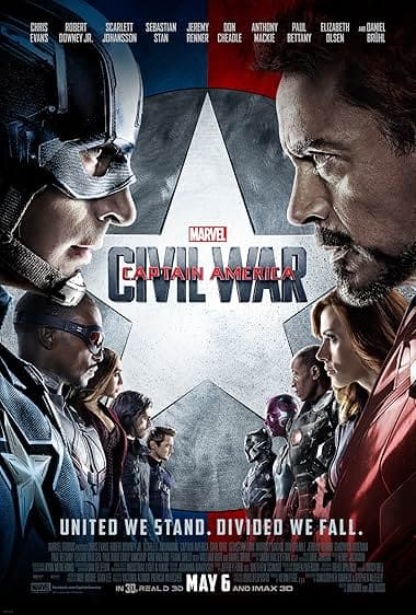 Poster for Captain America: Civil War