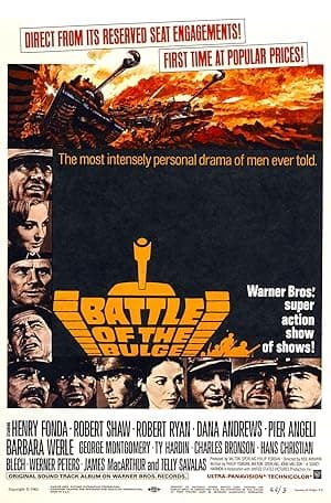 Poster for Battle of the Bulge