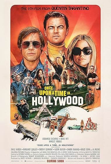 Poster for Once Upon a Time in Hollywood