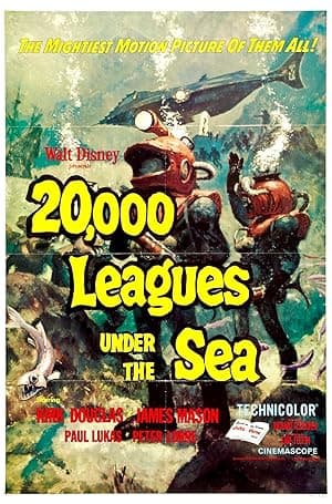 Poster for 20,000 Leagues Under the Sea