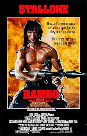 Poster for Rambo: First Blood Part II