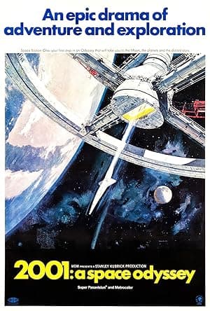 Poster for 2001: A Space Odyssey