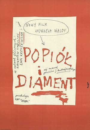 Poster for Ashes and Diamonds