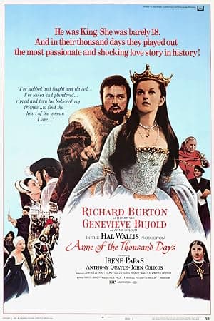 Poster for Anne of the Thousand Days