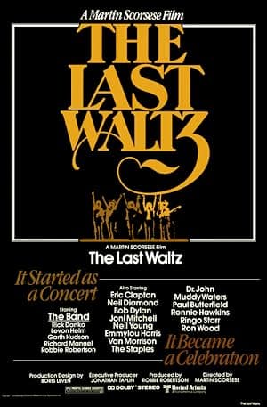 Poster for The Last Waltz