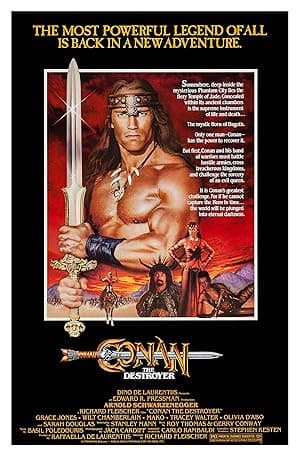 Poster for Conan the Destroyer