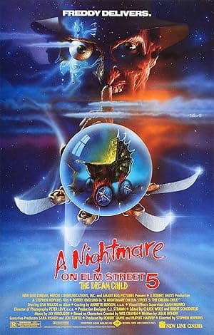 Poster for A Nightmare on Elm Street 5: The Dream Child