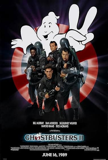 Poster for Ghostbusters II