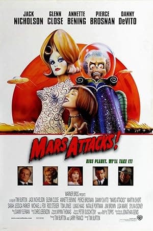 Poster for Mars Attacks!